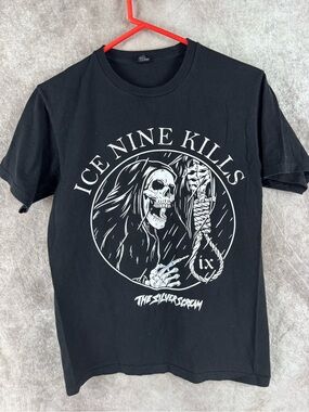 Ice Nine Kills Men's Black Graphic Short-Sleeve Tee